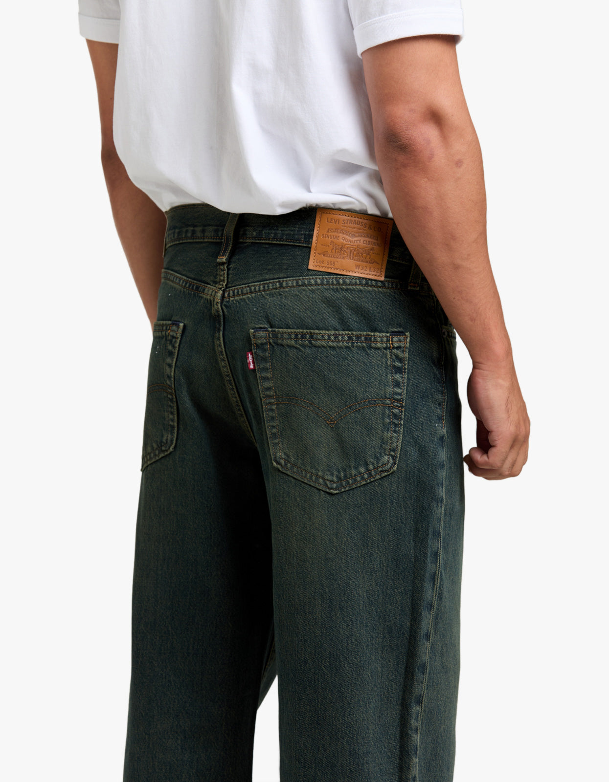 568 Loose Straight Jean - Until Its Dust Overdye