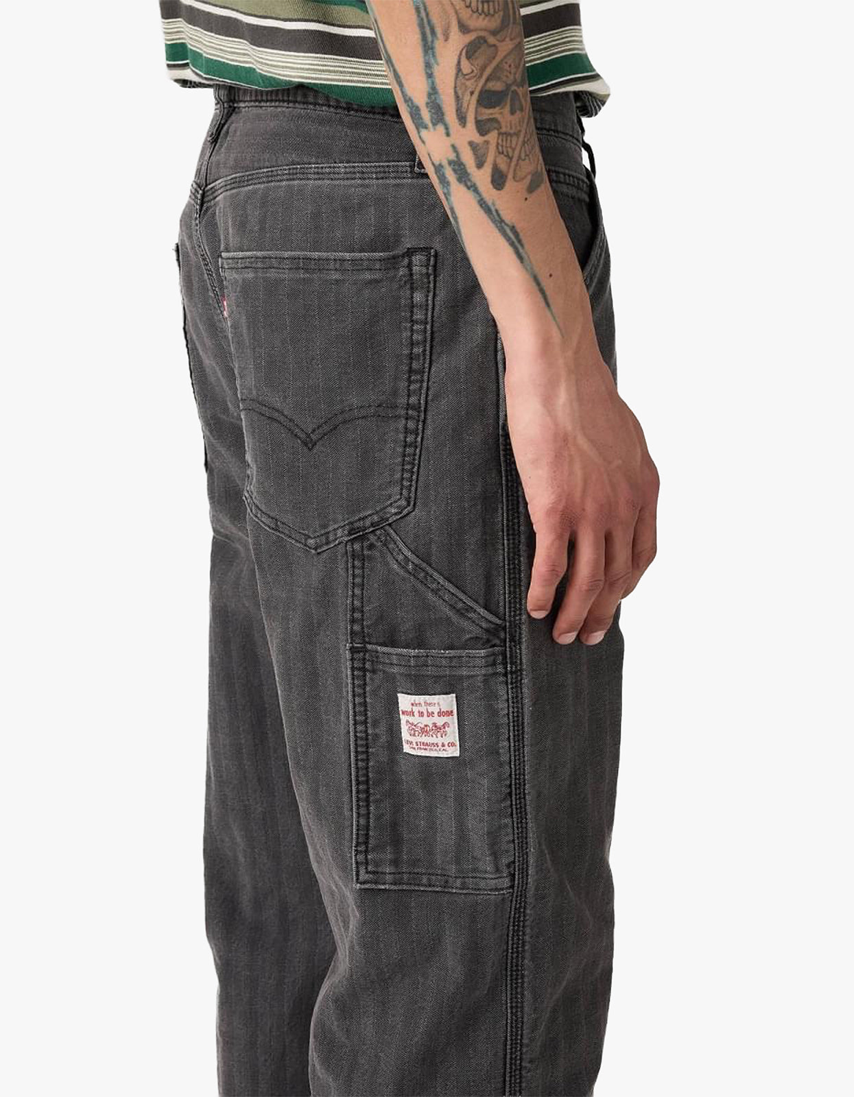 568 Loose Straight Double Knee Carpenter Jeans - Double Duty