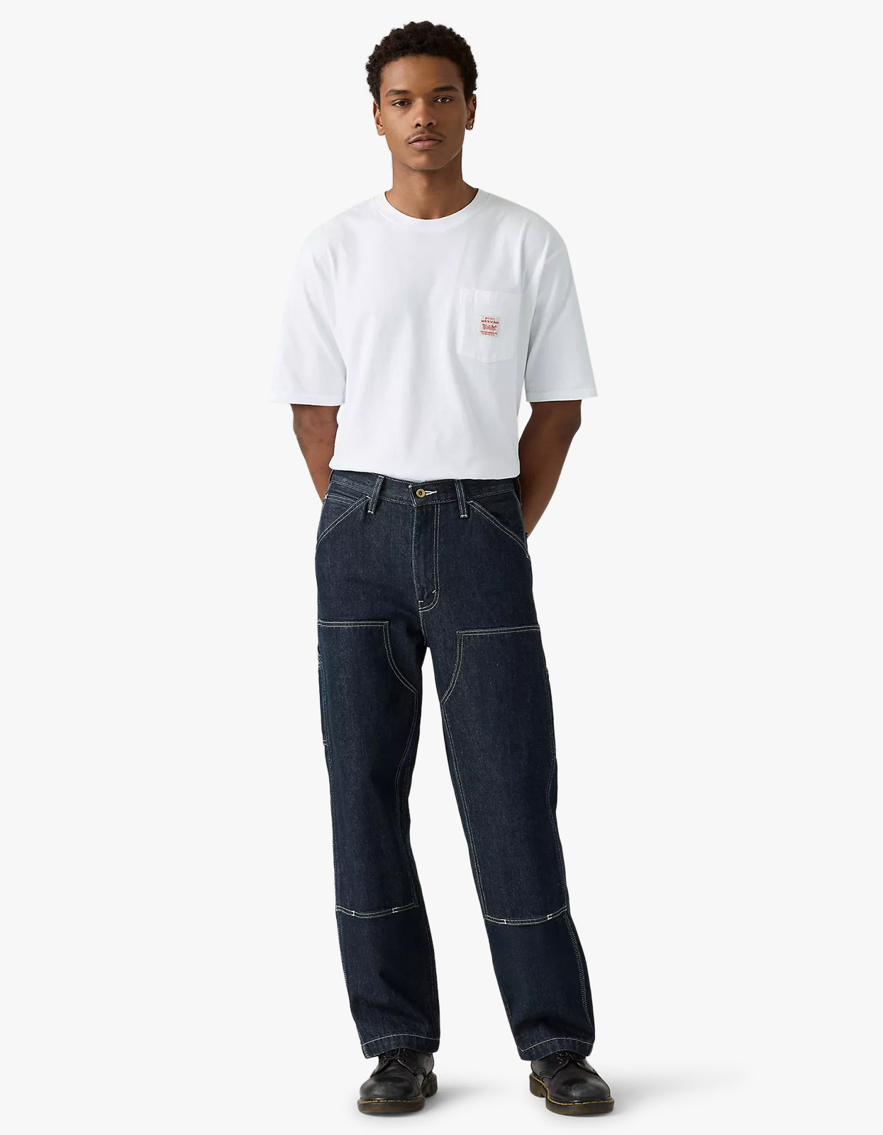 568 Loose Straight Double Knee Carpenter Jeans - Mornin' Classical