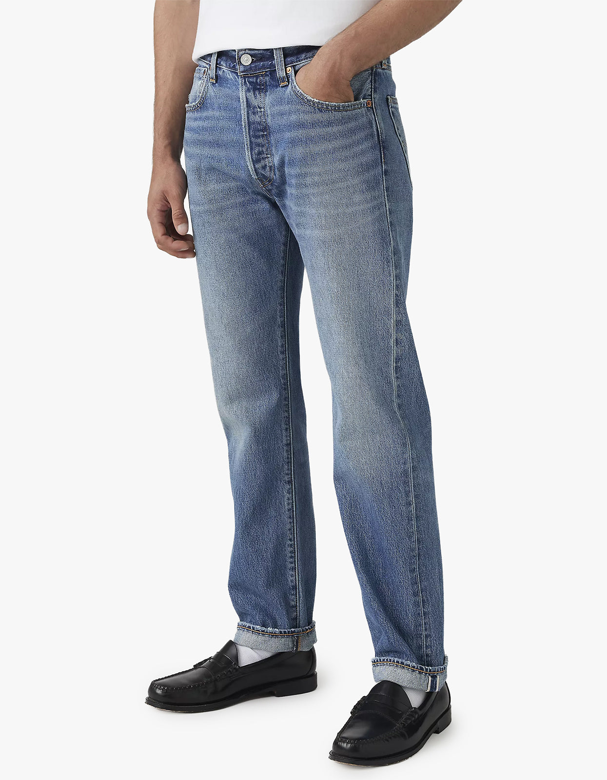 501 Levis Original Selvedge Jean - Feeling Powerful Selvedge