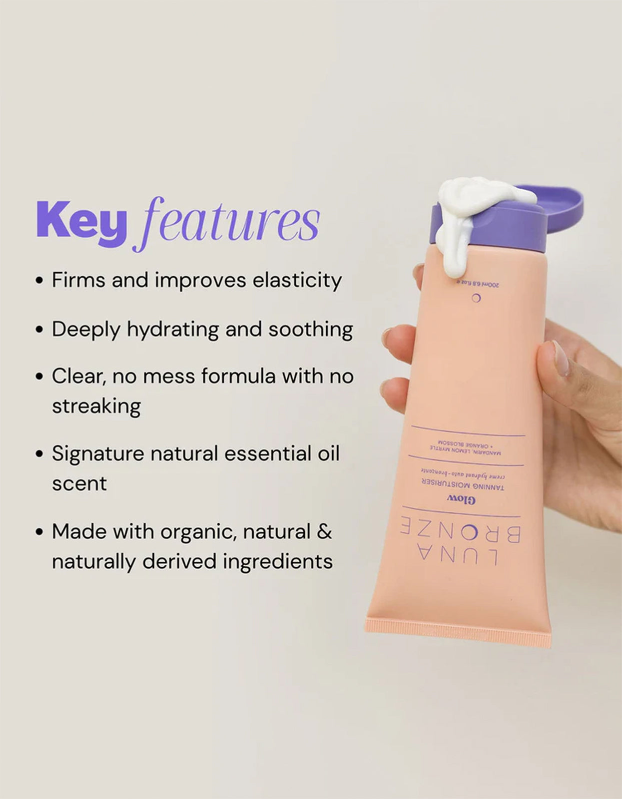 Glow Gradual Tanning Moisturiser 200ml