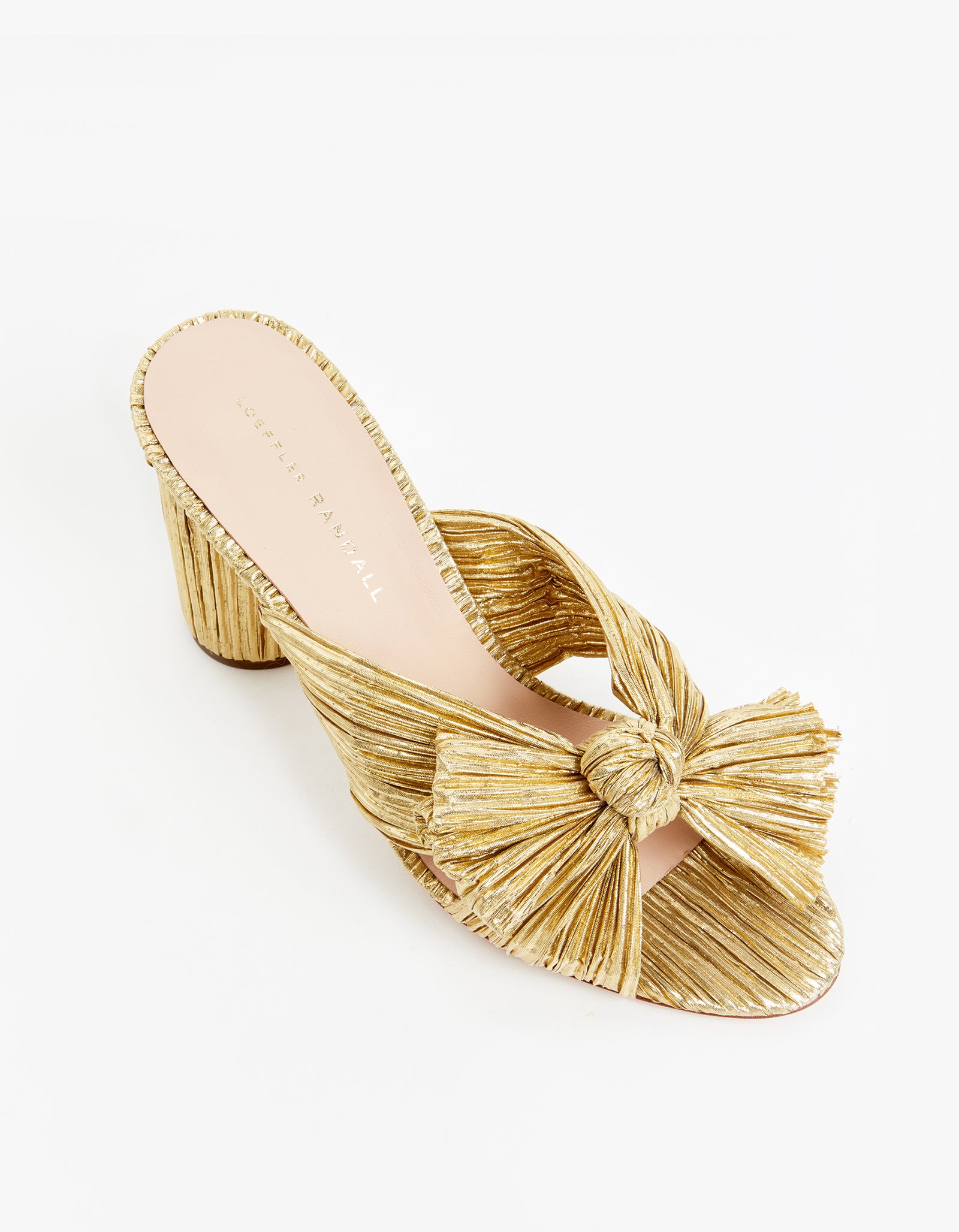 Loeffler randall store penny knot gold