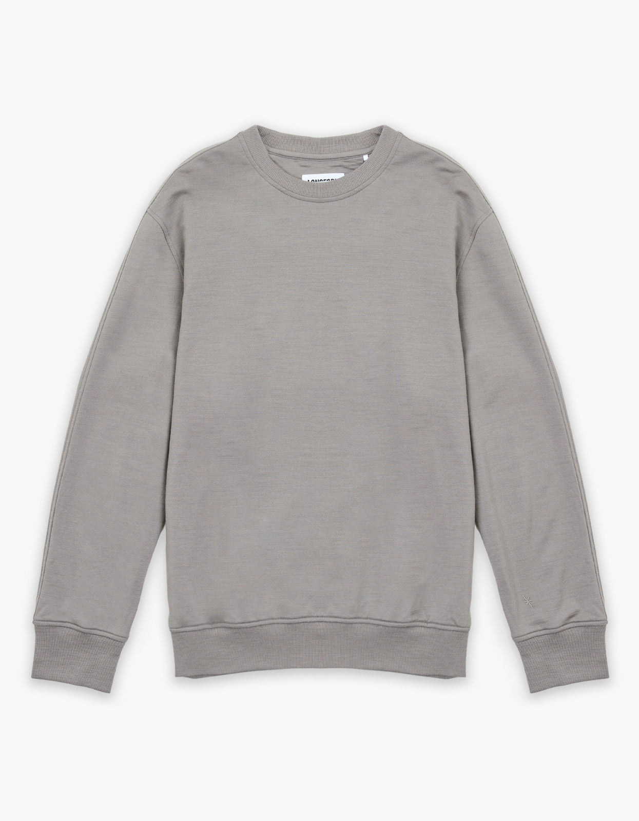 Mens Foundation Merino Sweatshirt - Ash