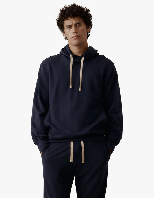 Mens Foundation Merino Hoodie - Navy