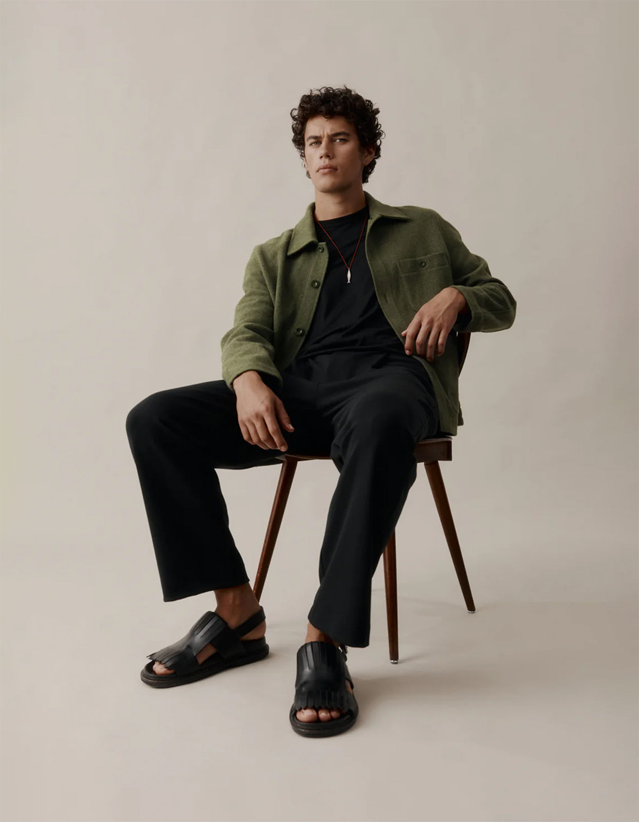 Mens Tailored Merino Pant - Black