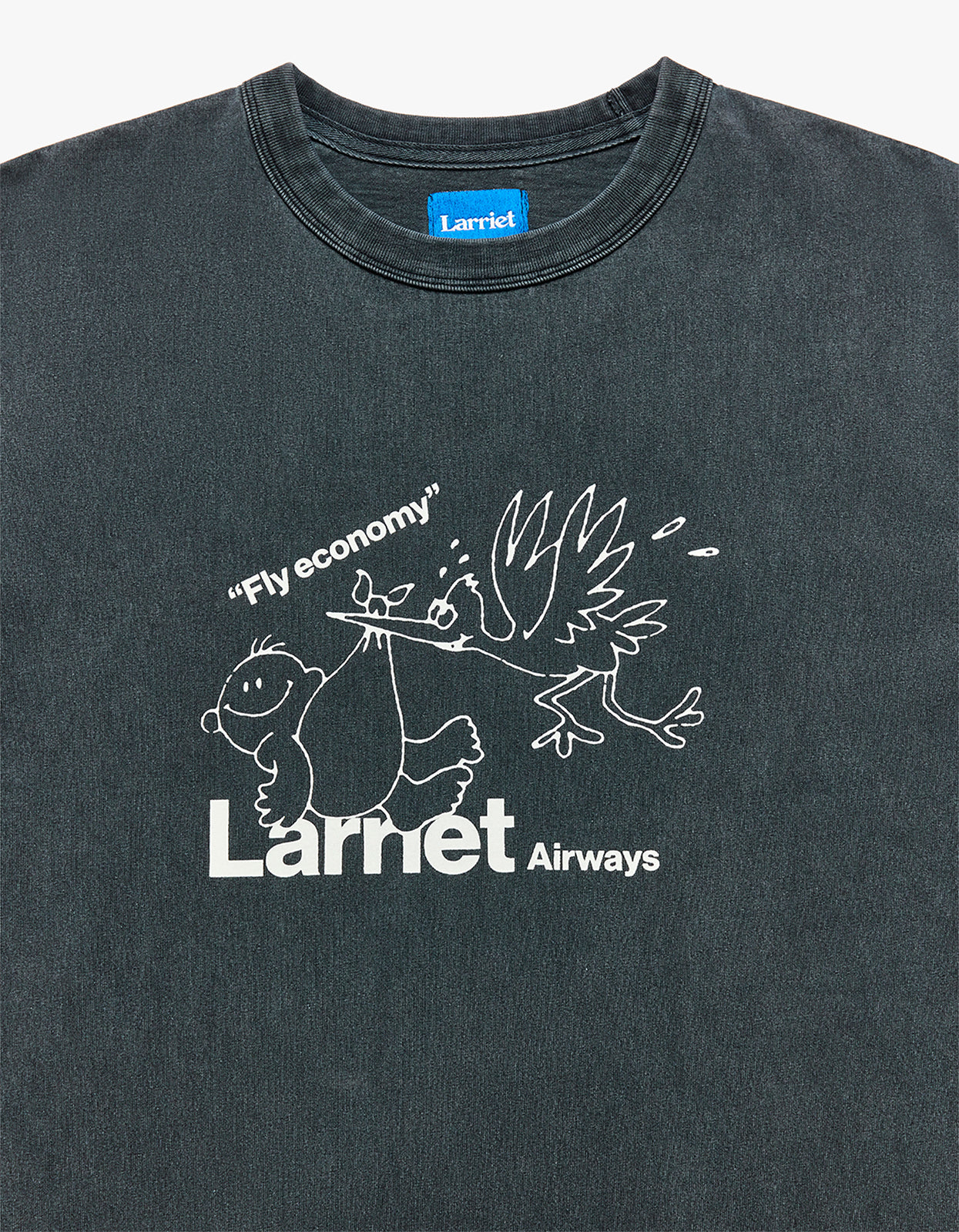 Fly Economy Tee - Used Black