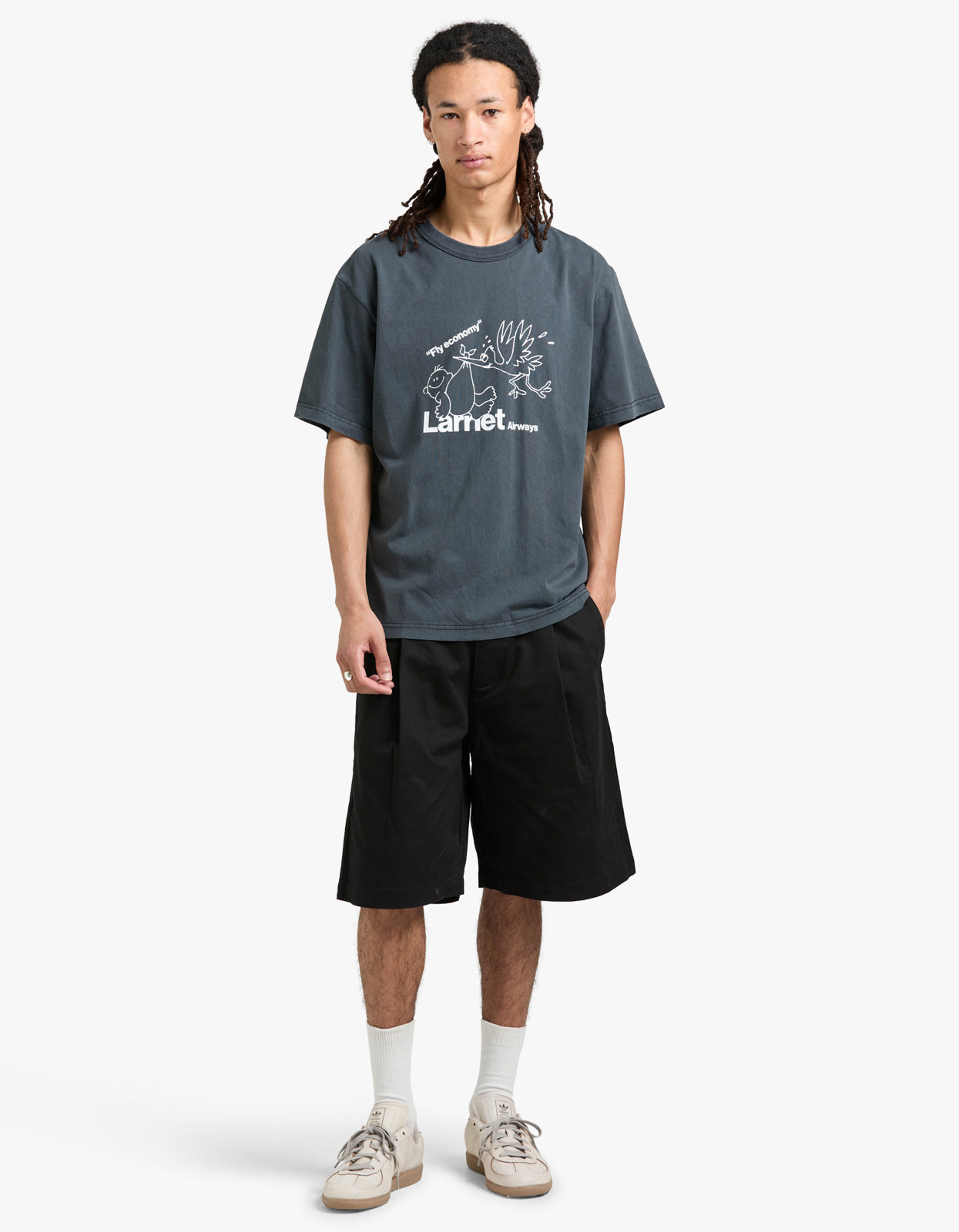 Fly Economy Tee - Used Black