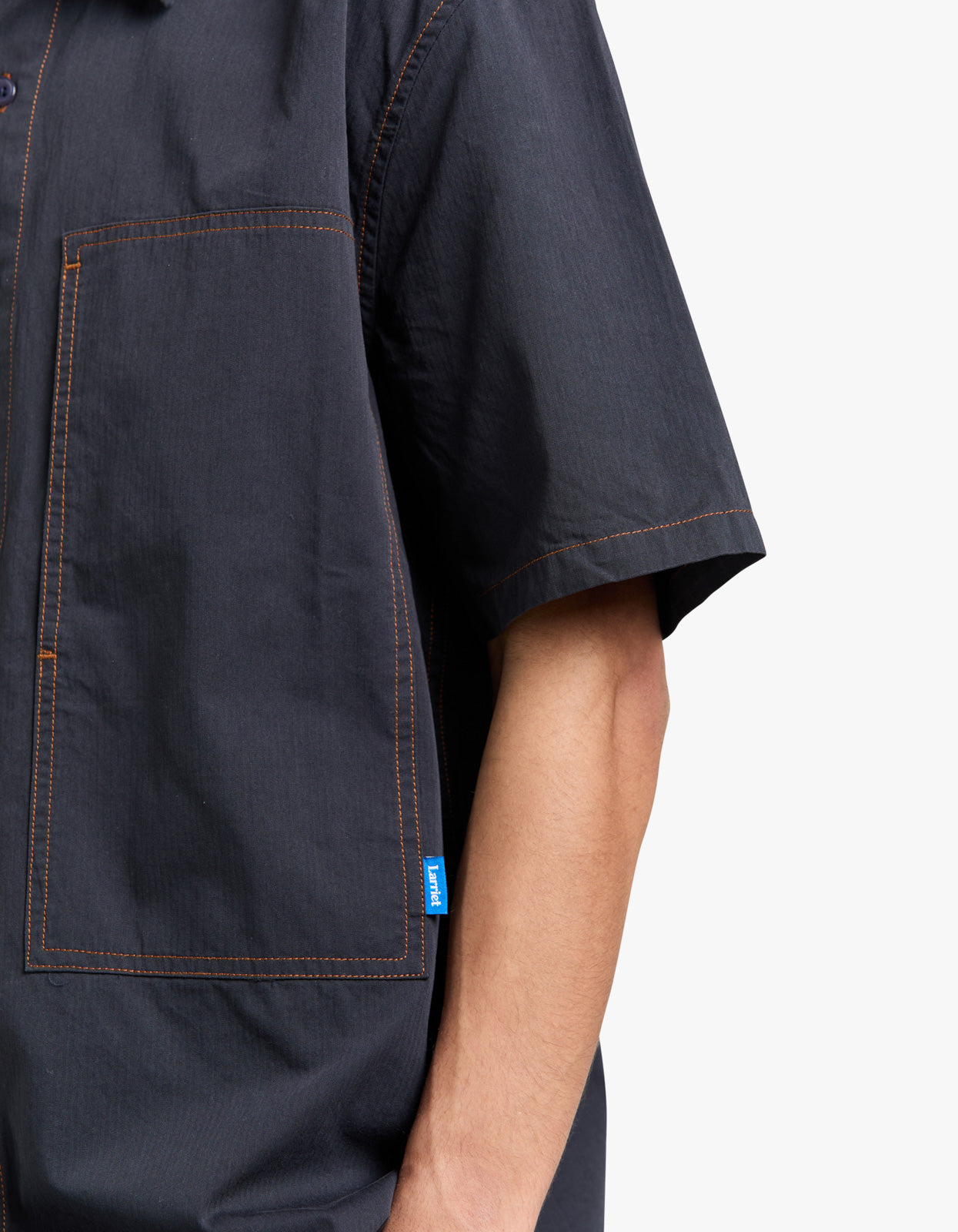 Cliff Short Sleeve Shirt - Navy