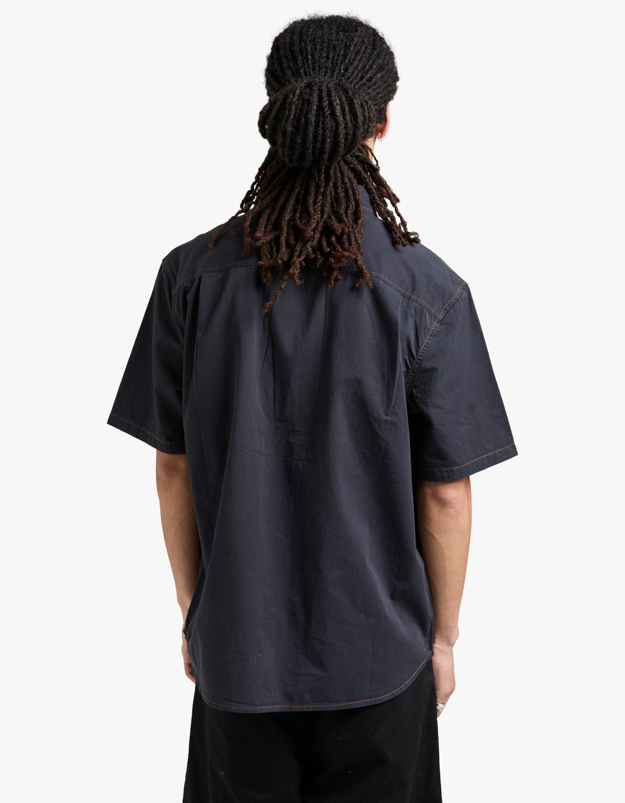 Cliff Short Sleeve Shirt - Navy