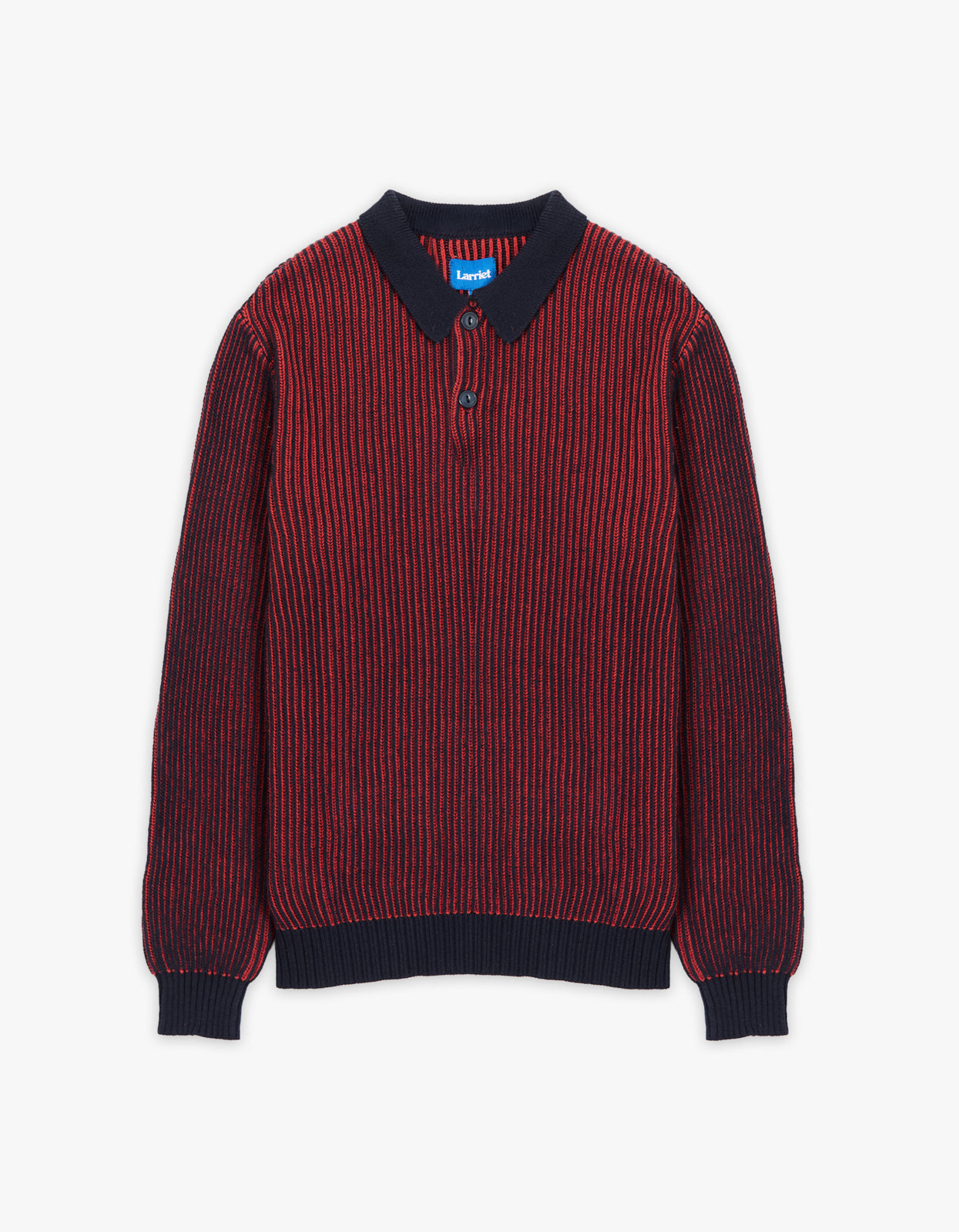 Fishermans Polo - Navy/Red