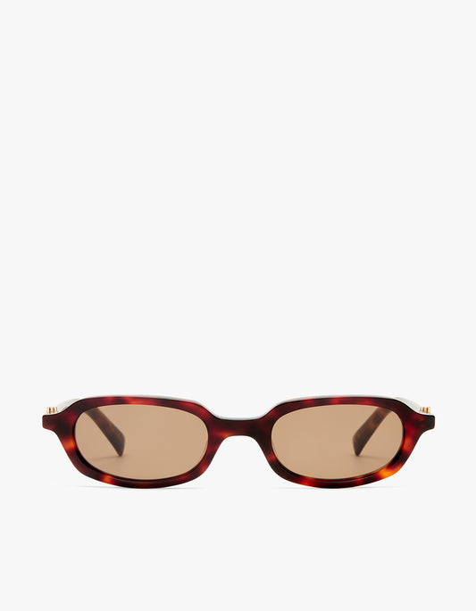 The Mimi Luxe - Cherry Torty/Dark Brown Mono
