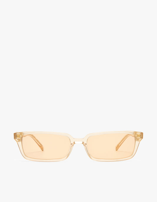 The Phoebe Luxe - Peach Nude/Amber Tint