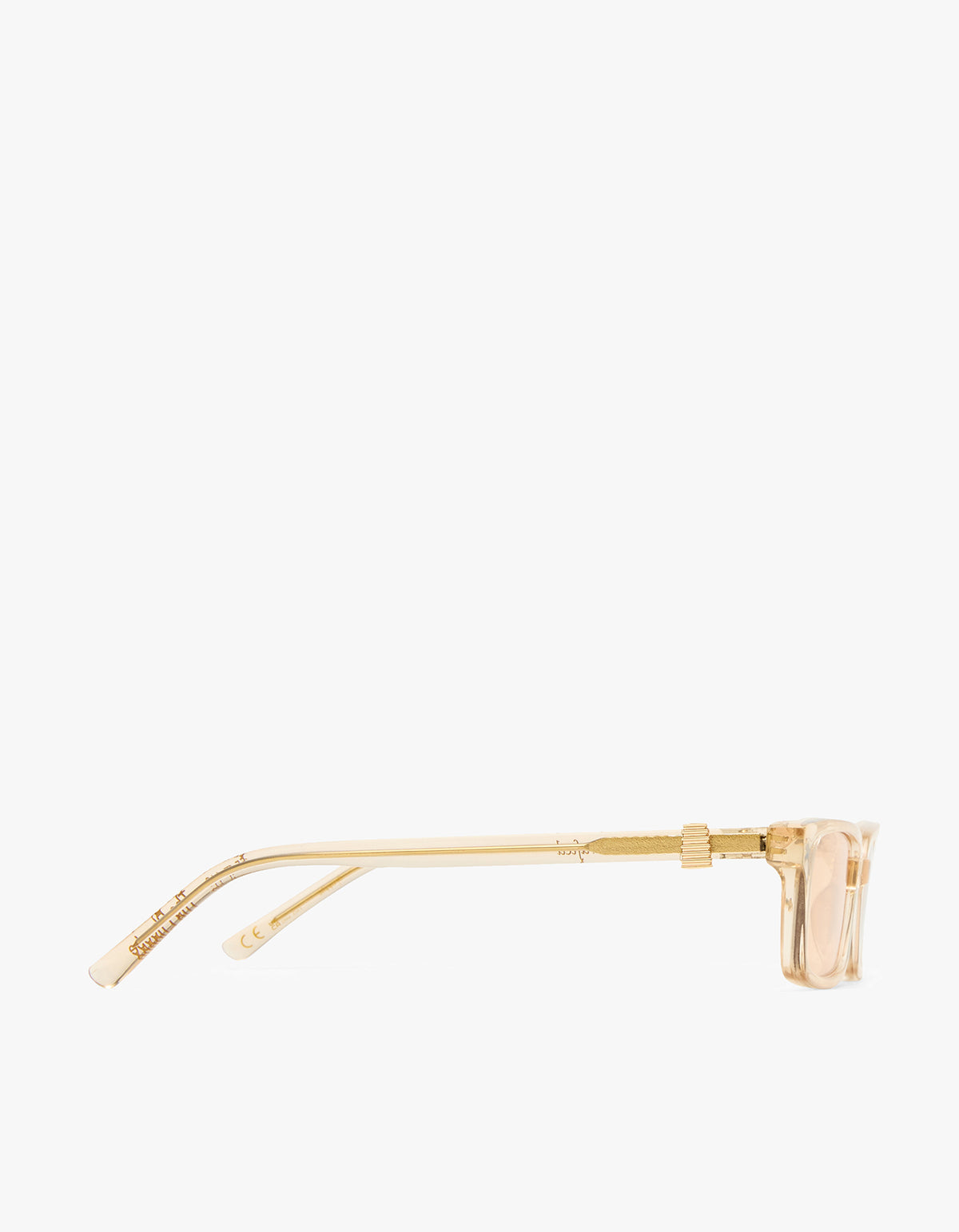 The Phoebe Luxe - Peach Nude/Amber Tint