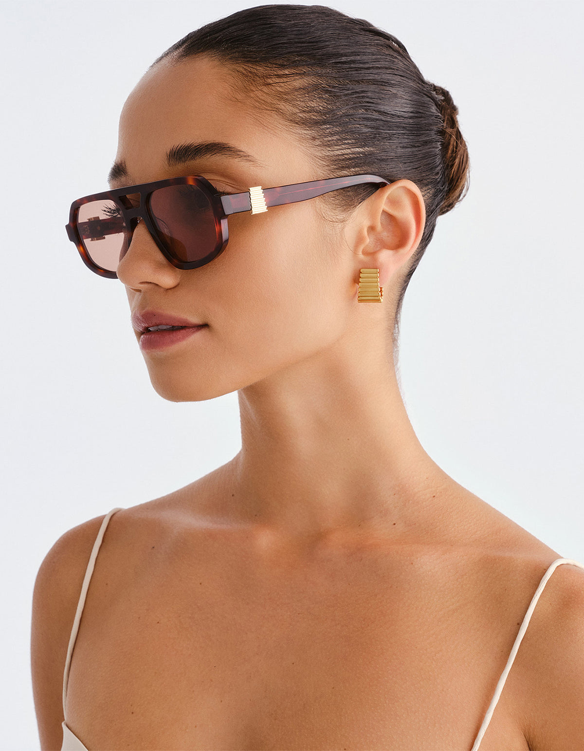 The Banks Luxe - Cherry Torty/Dark Brown Mono