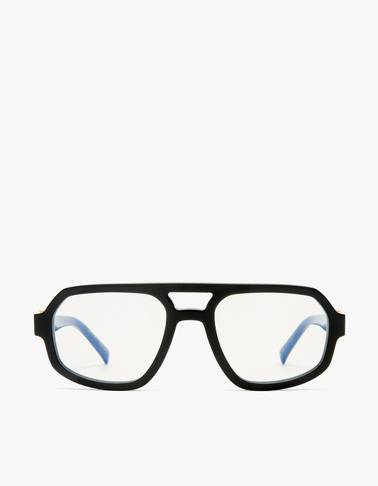 The Banks Luxe - Black/Blue Light Lense