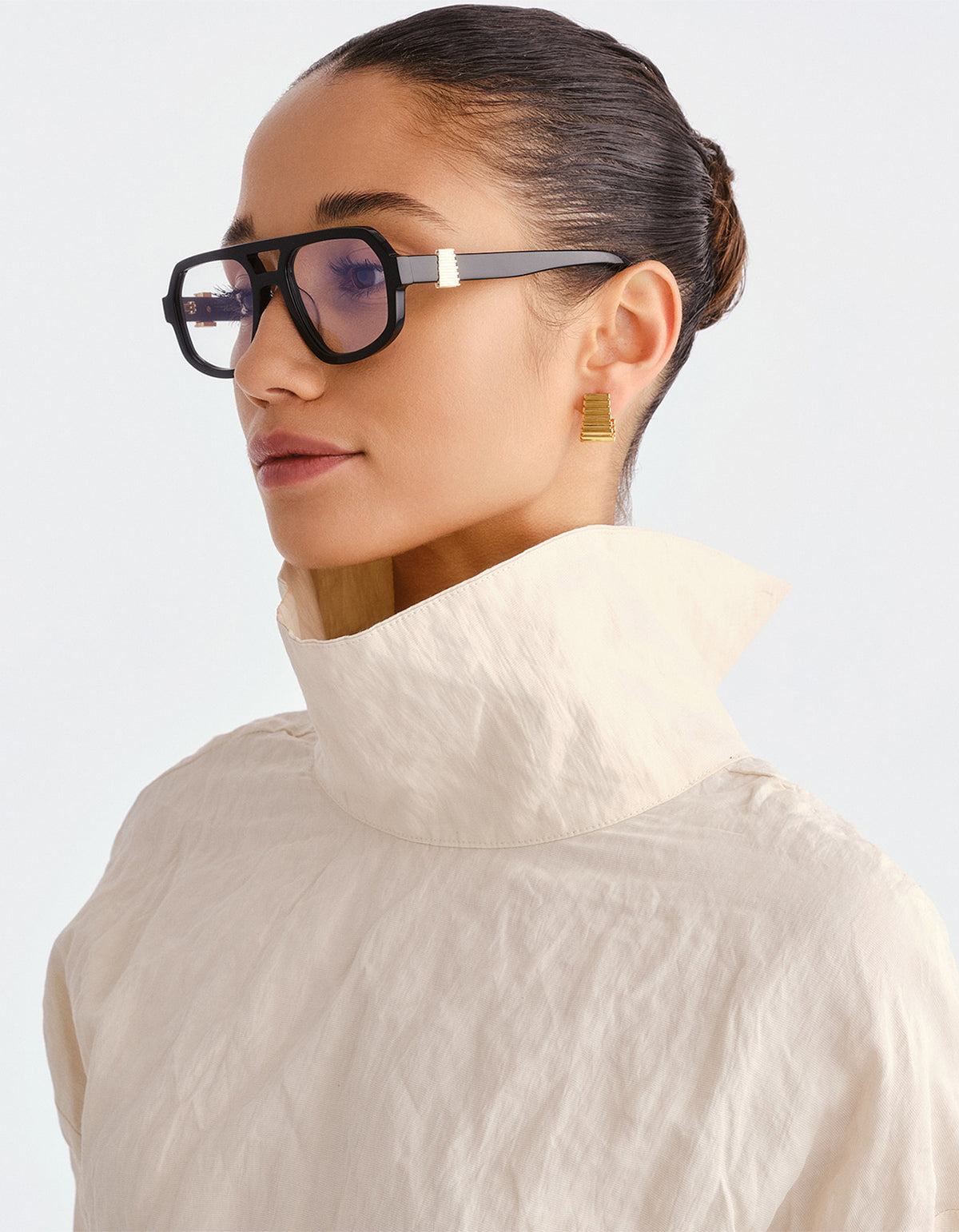 The Banks Luxe - Black/Blue Light Lense