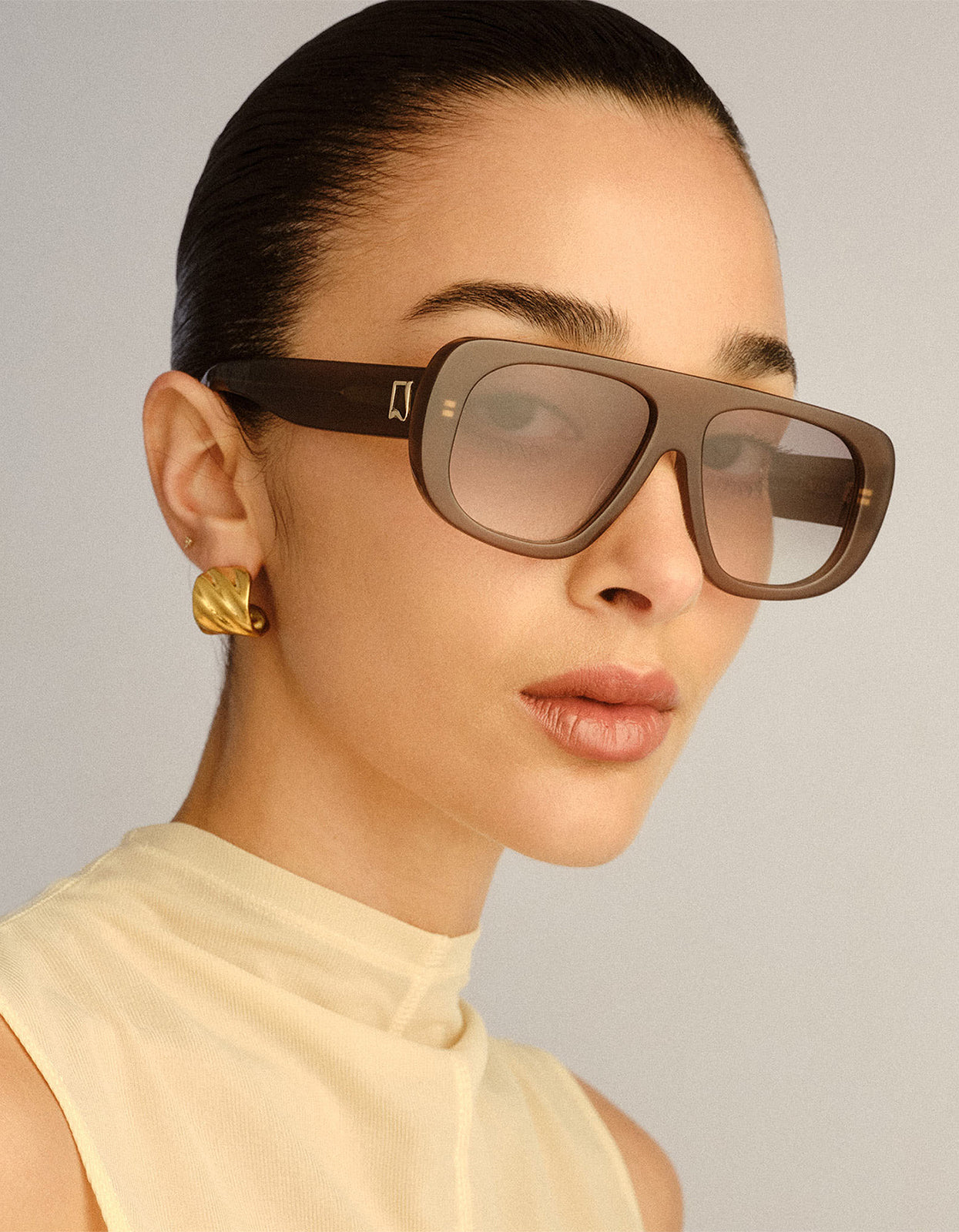 The Dionne Sunglasses - Mushroom