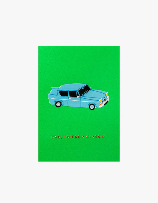 Dad You're A Classic Card - Green