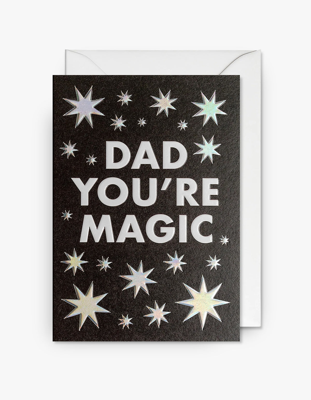 Dad You're Magic Card - Black