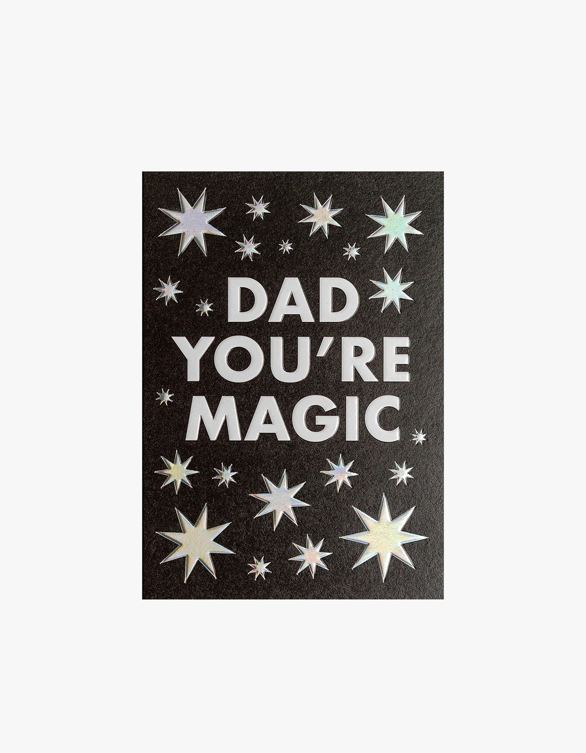 Dad You're Magic Card - Black