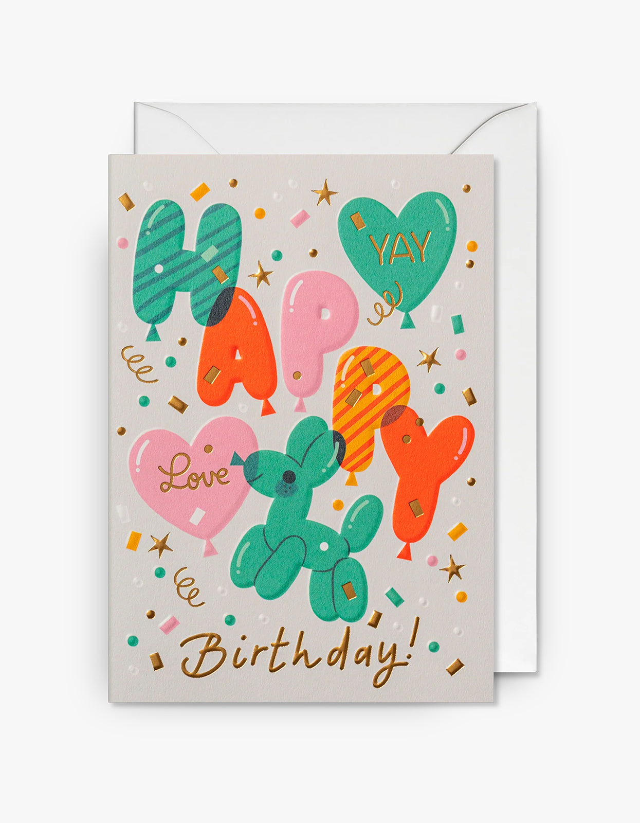 Happy Birthday Card - Multi