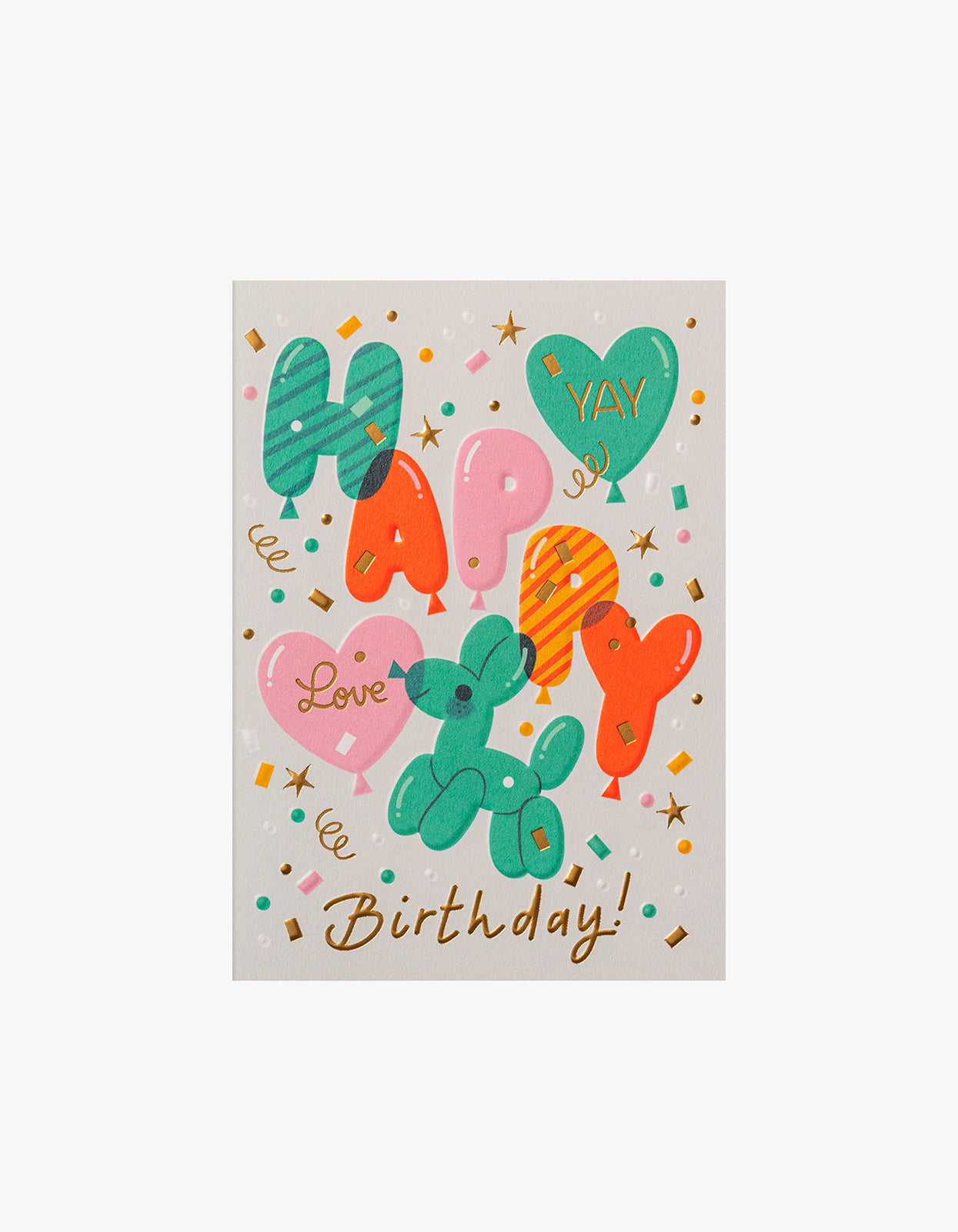 Happy Birthday Card - Multi