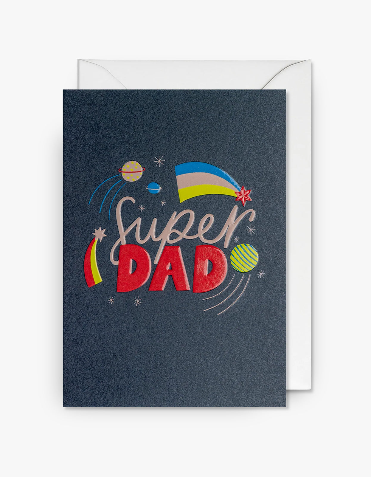 Super Dad Card - Blue