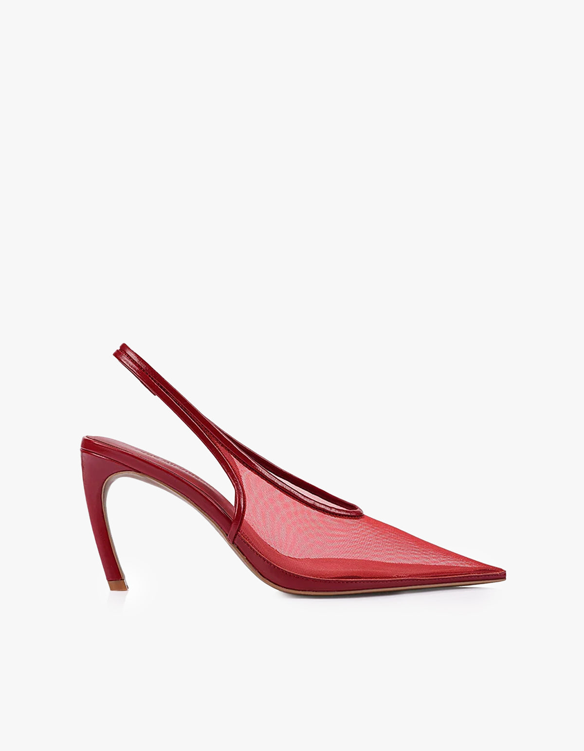 Rochelle Slingback Pump - Red Mesh