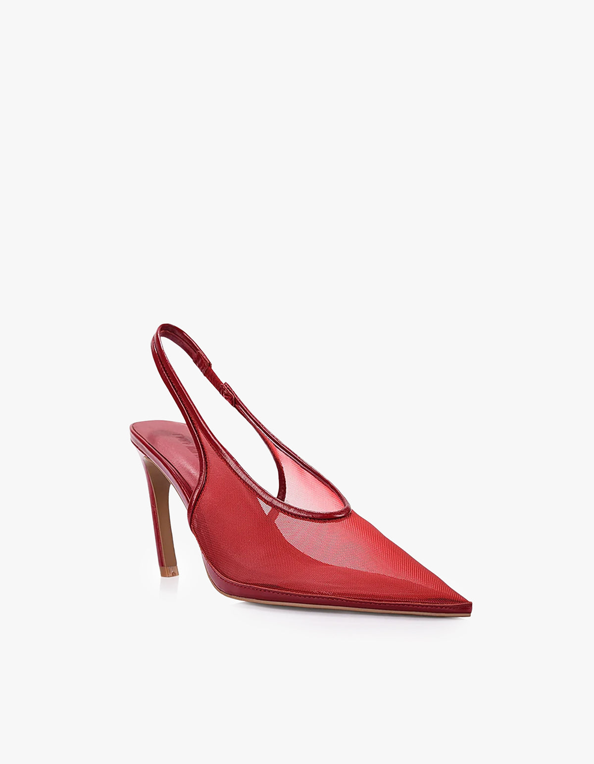Rochelle Slingback Pump - Red Mesh
