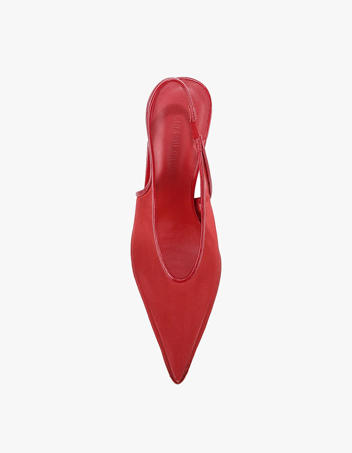 Rochelle Slingback Pump - Red Mesh