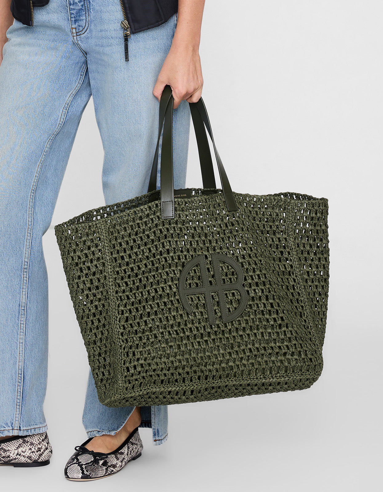 Large Rio Tote - Olive