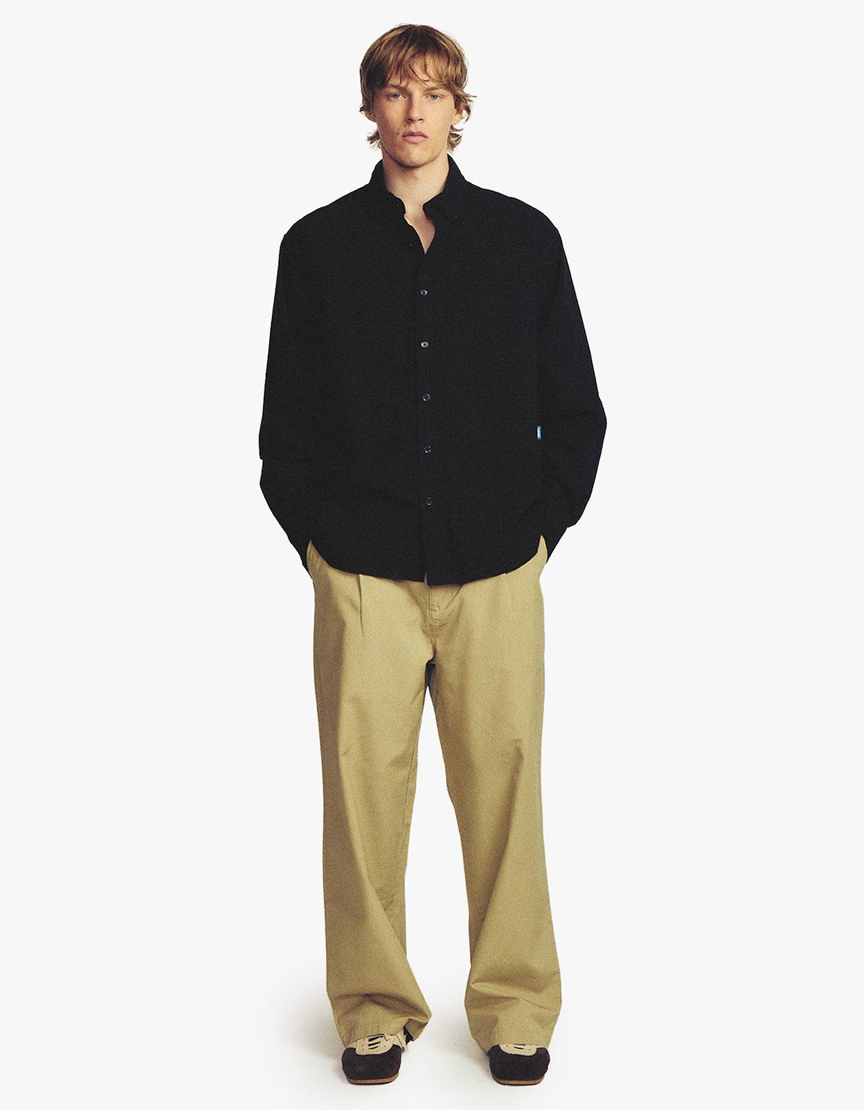 Grant Shirt - Black Seer