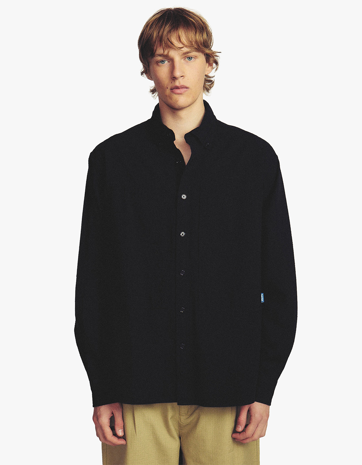 Grant Shirt - Black Seer