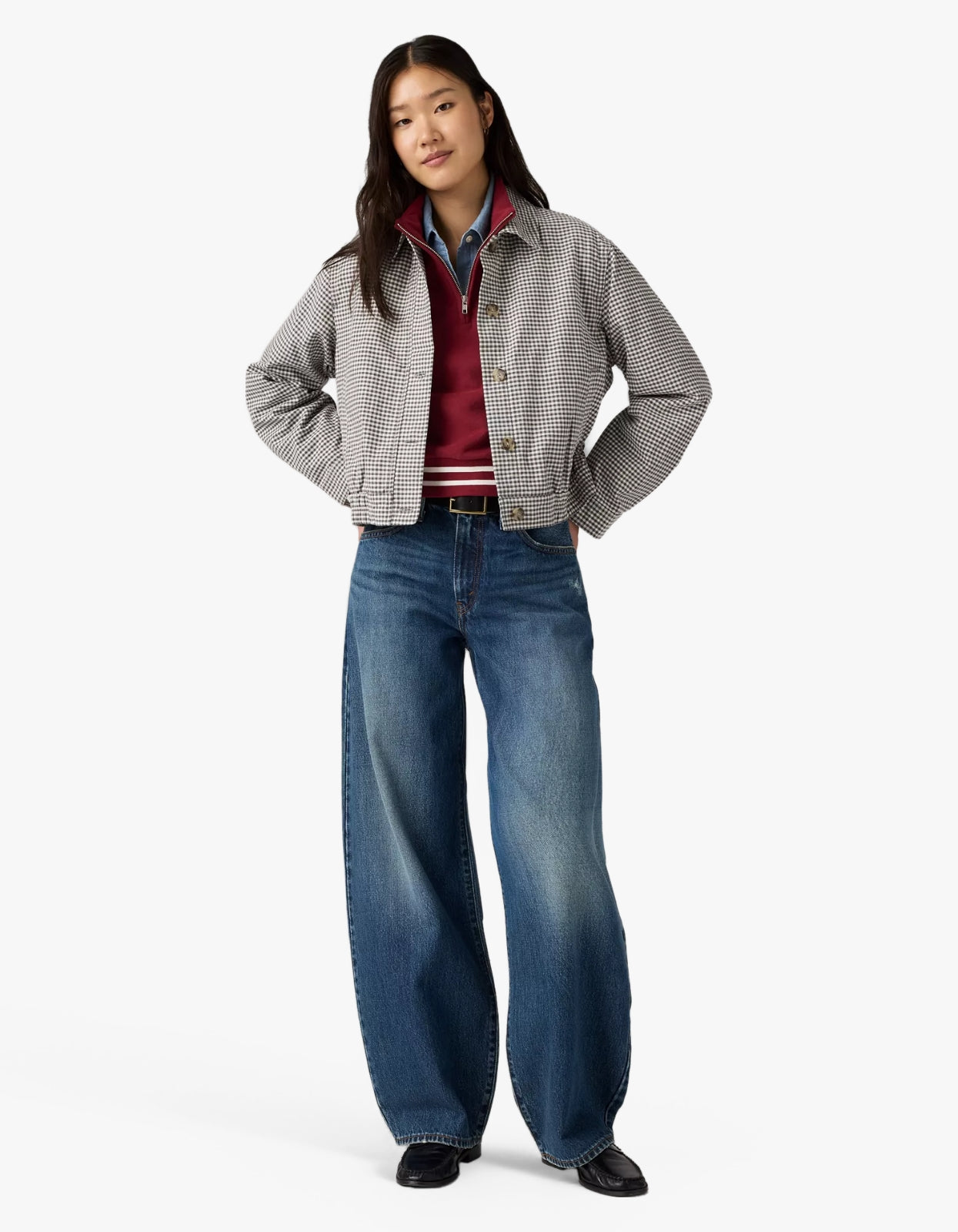 Middy Balloon Jean - Fixed Down