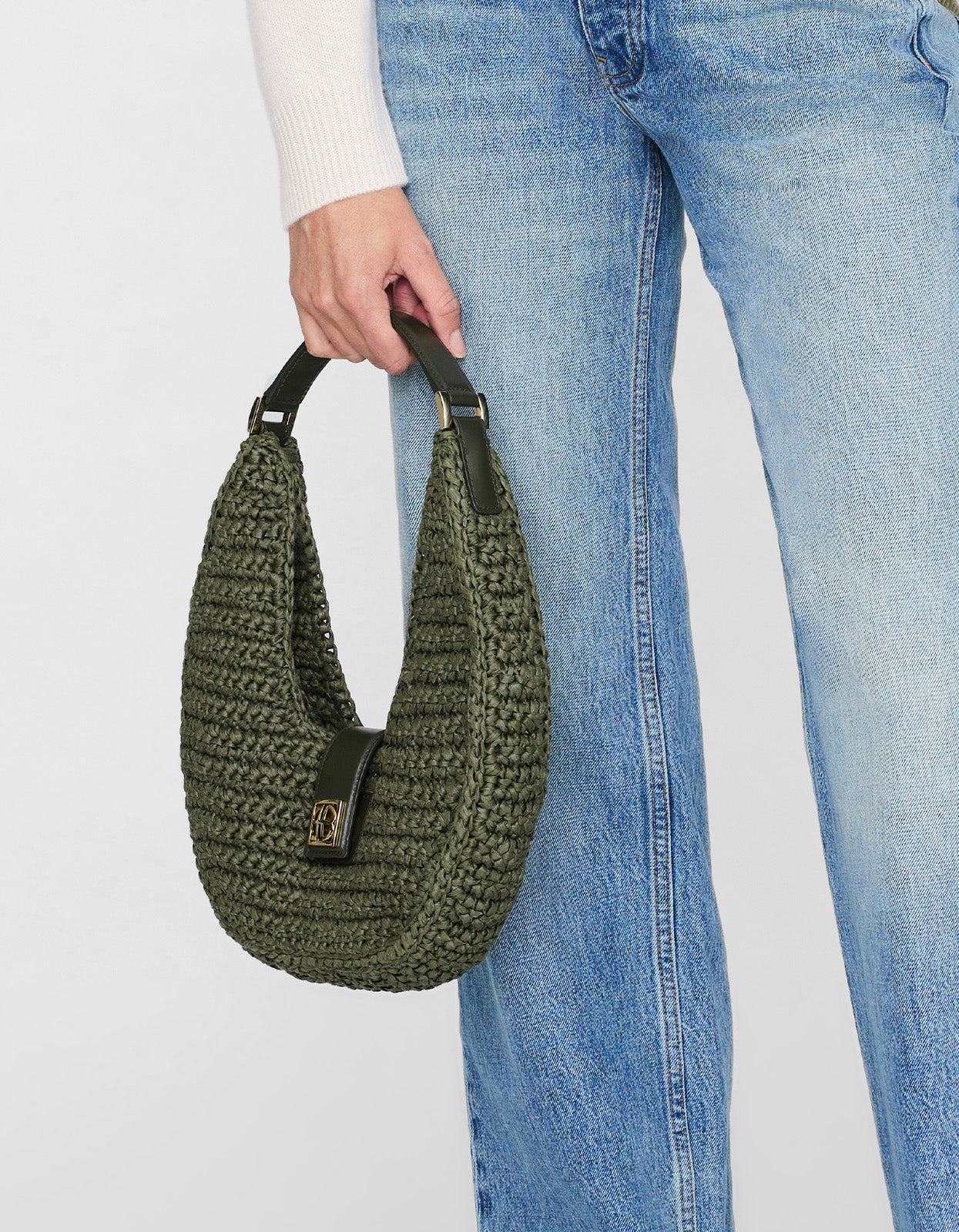 Lou Bag Monogram - Olive