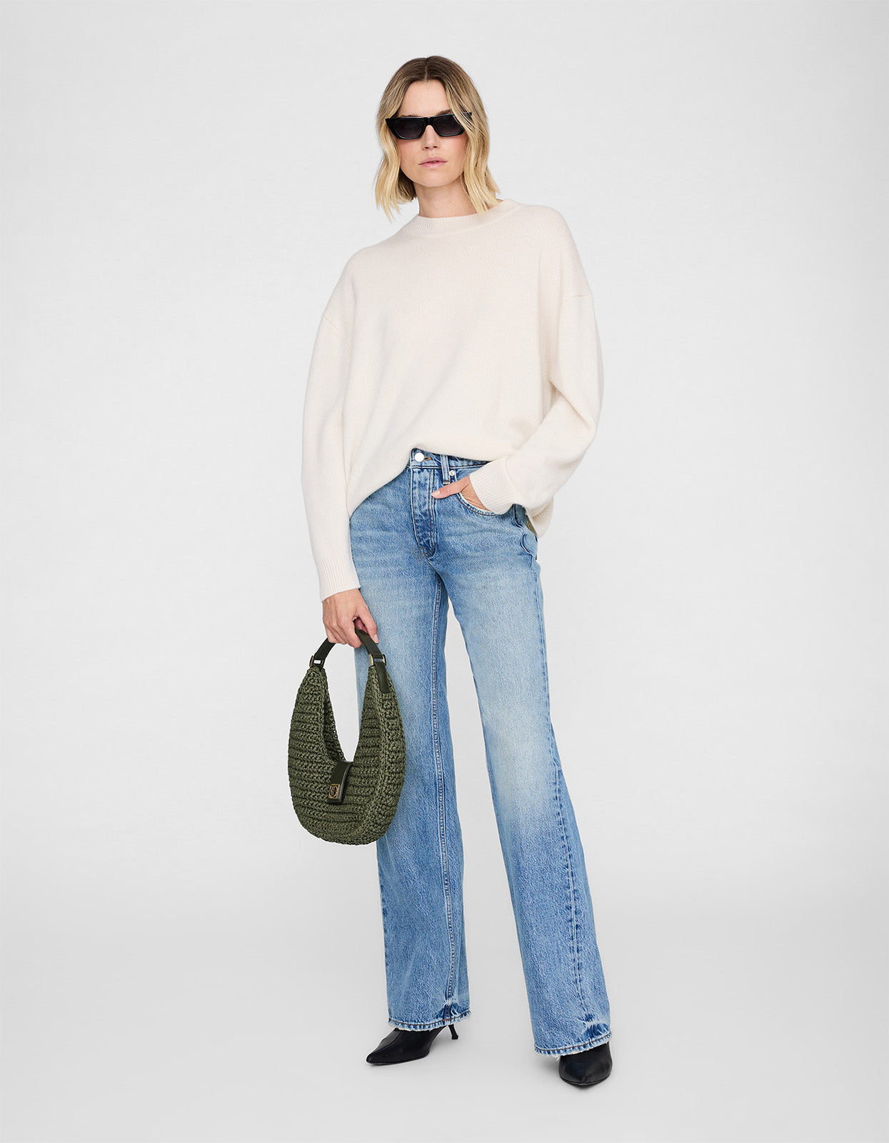 Lou Bag Monogram - Olive