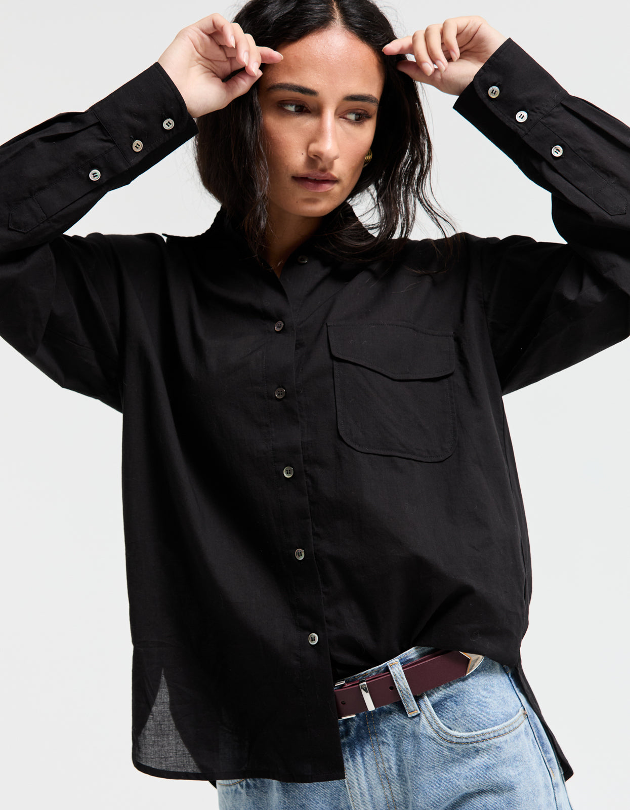 Louise Shirt - Black