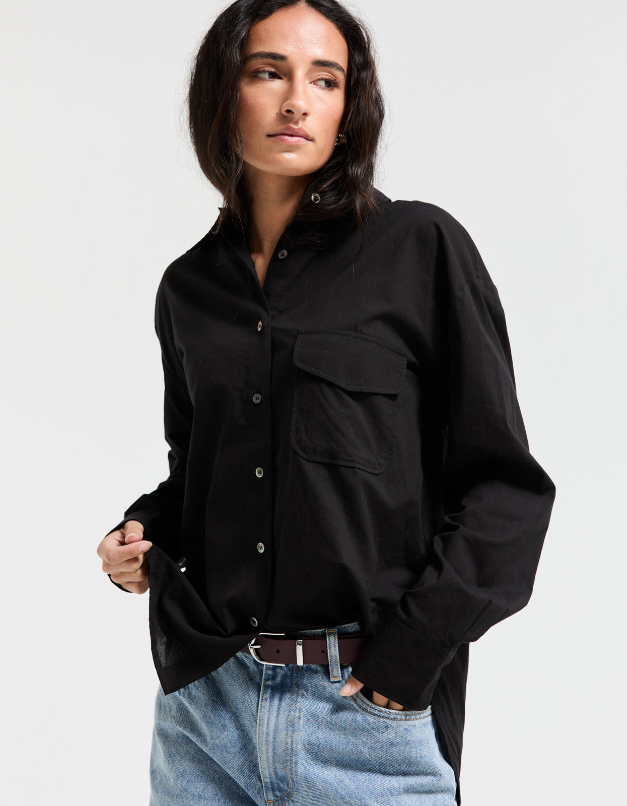 Louise Shirt - Black