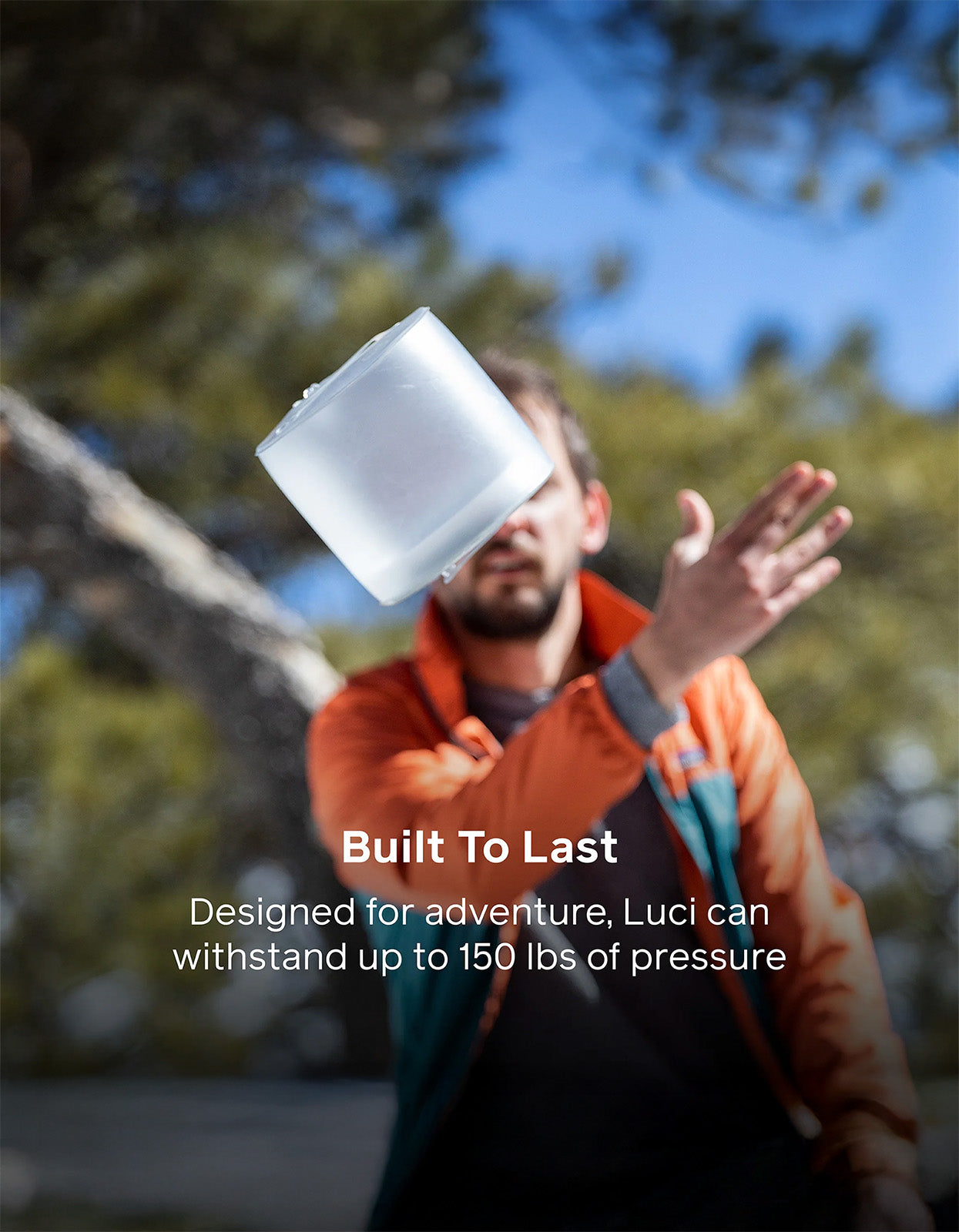 Luci Original Matte Solar Inflatable Lantern - Warm/Matte