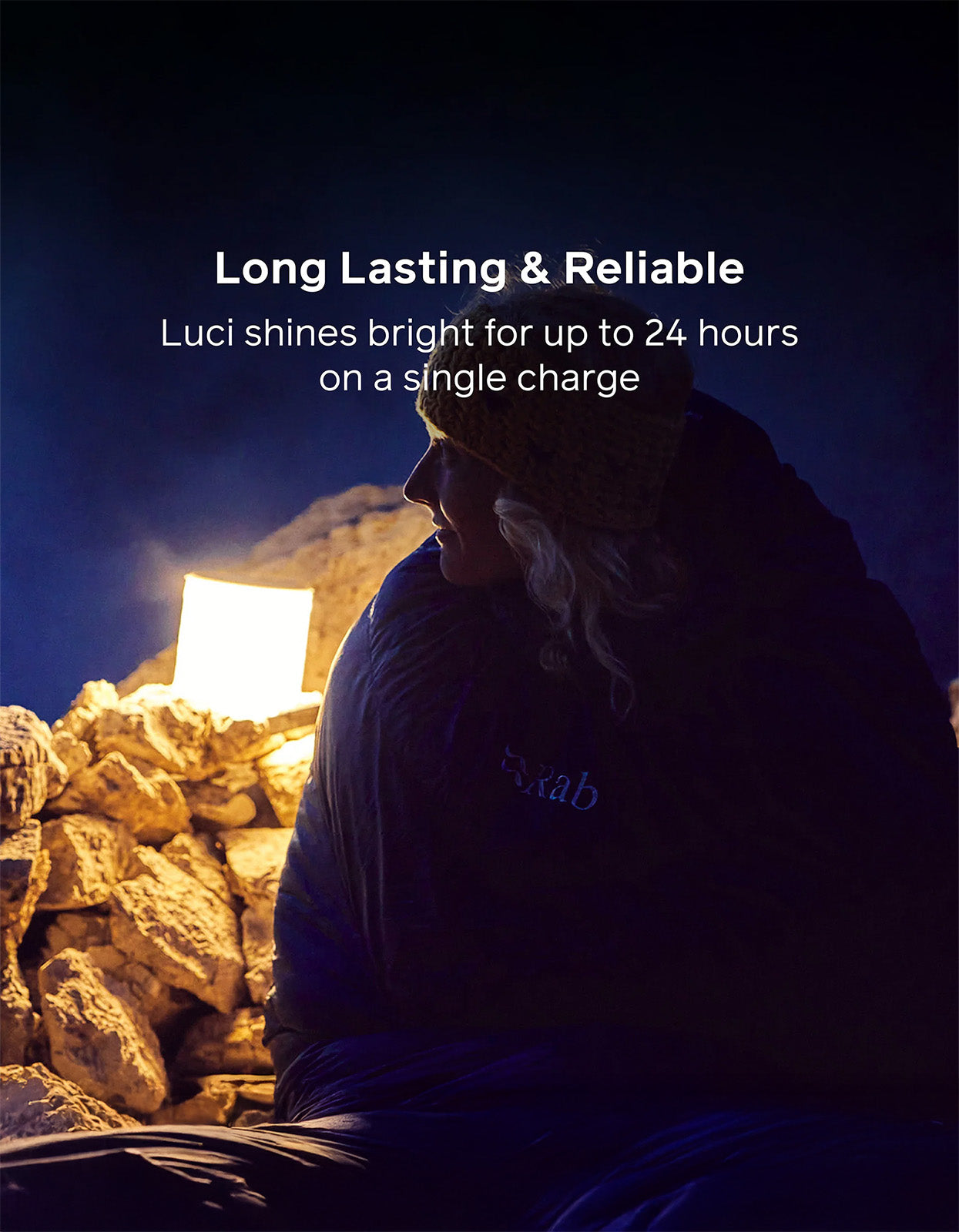 Luci Original Matte Solar Inflatable Lantern - Warm/Matte