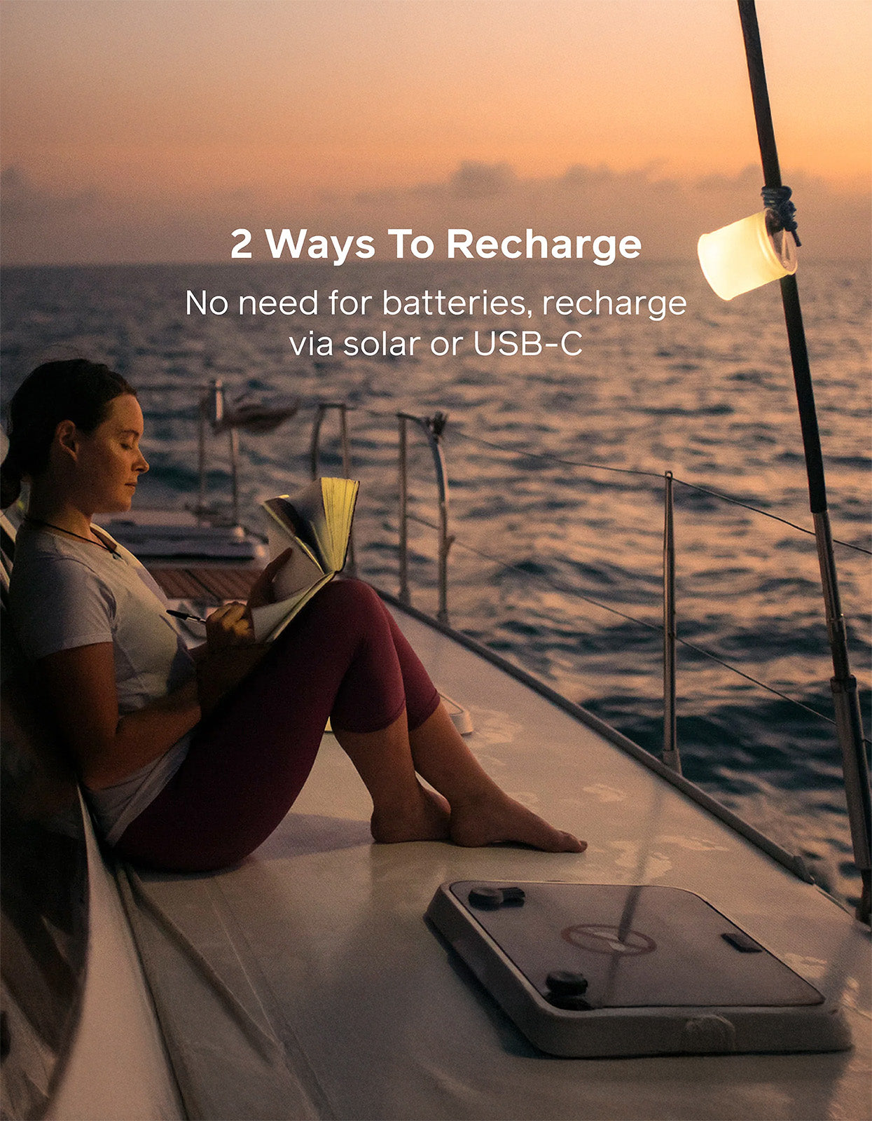 Luci Original Matte Solar Inflatable Lantern - Warm/Matte