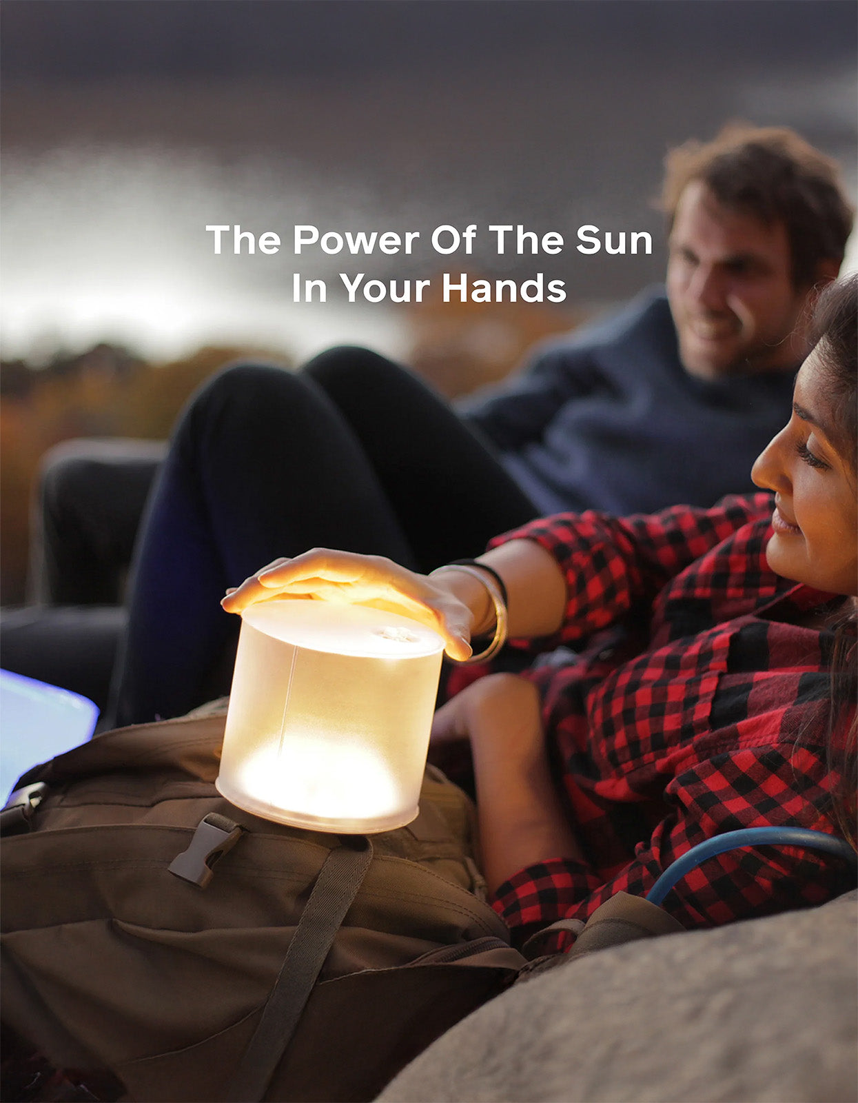 Luci Original Matte Solar Inflatable Lantern - Warm/Matte