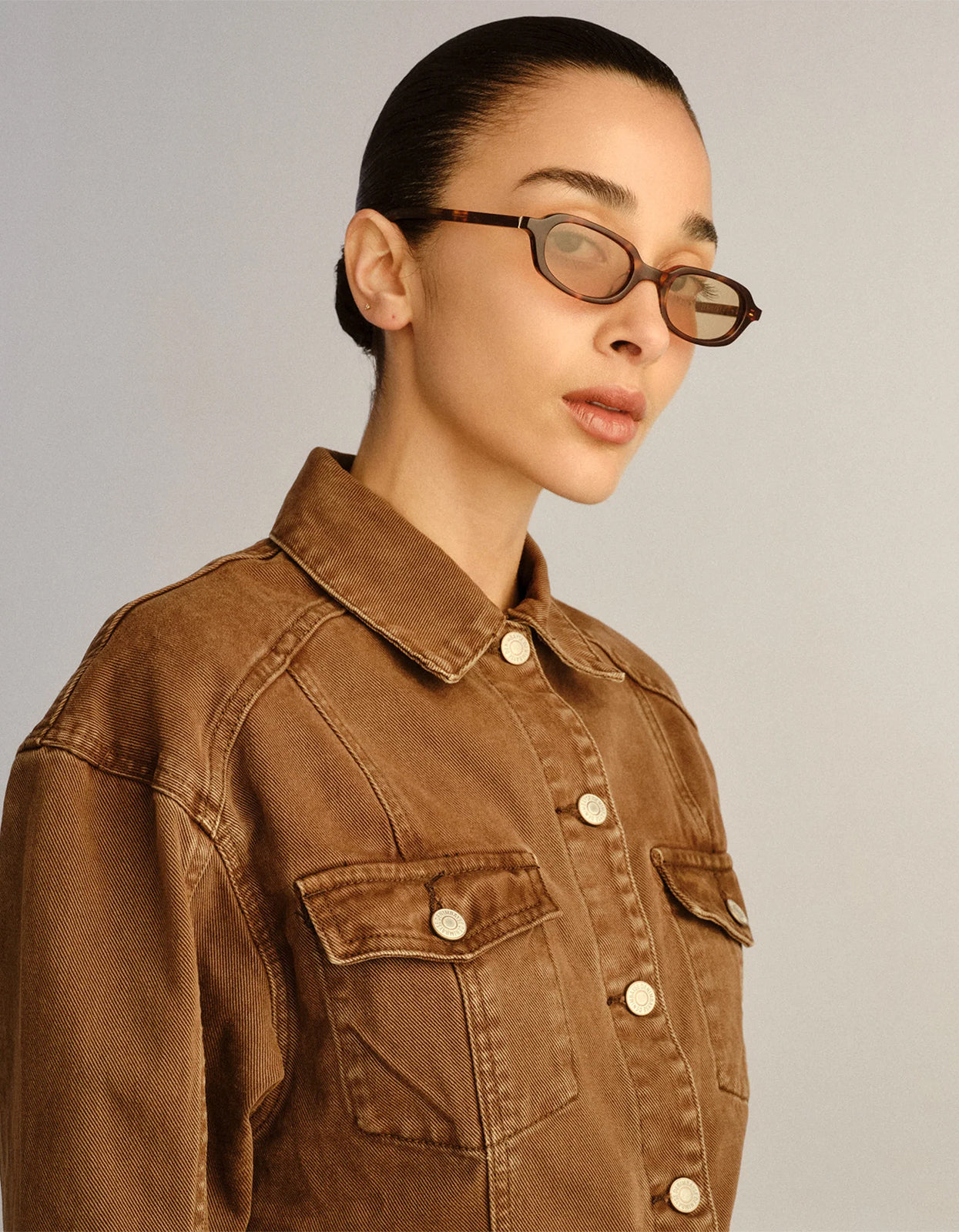The Mimi Sunglasses - Crystal Tort
