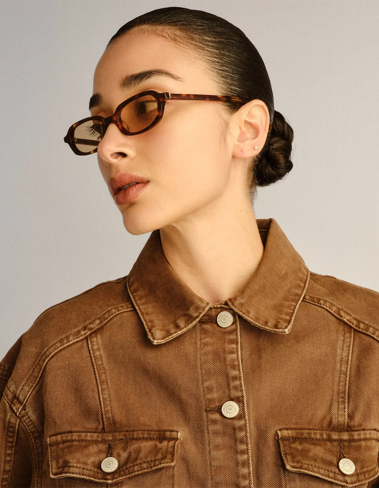 The Mimi Sunglasses - Crystal Tort