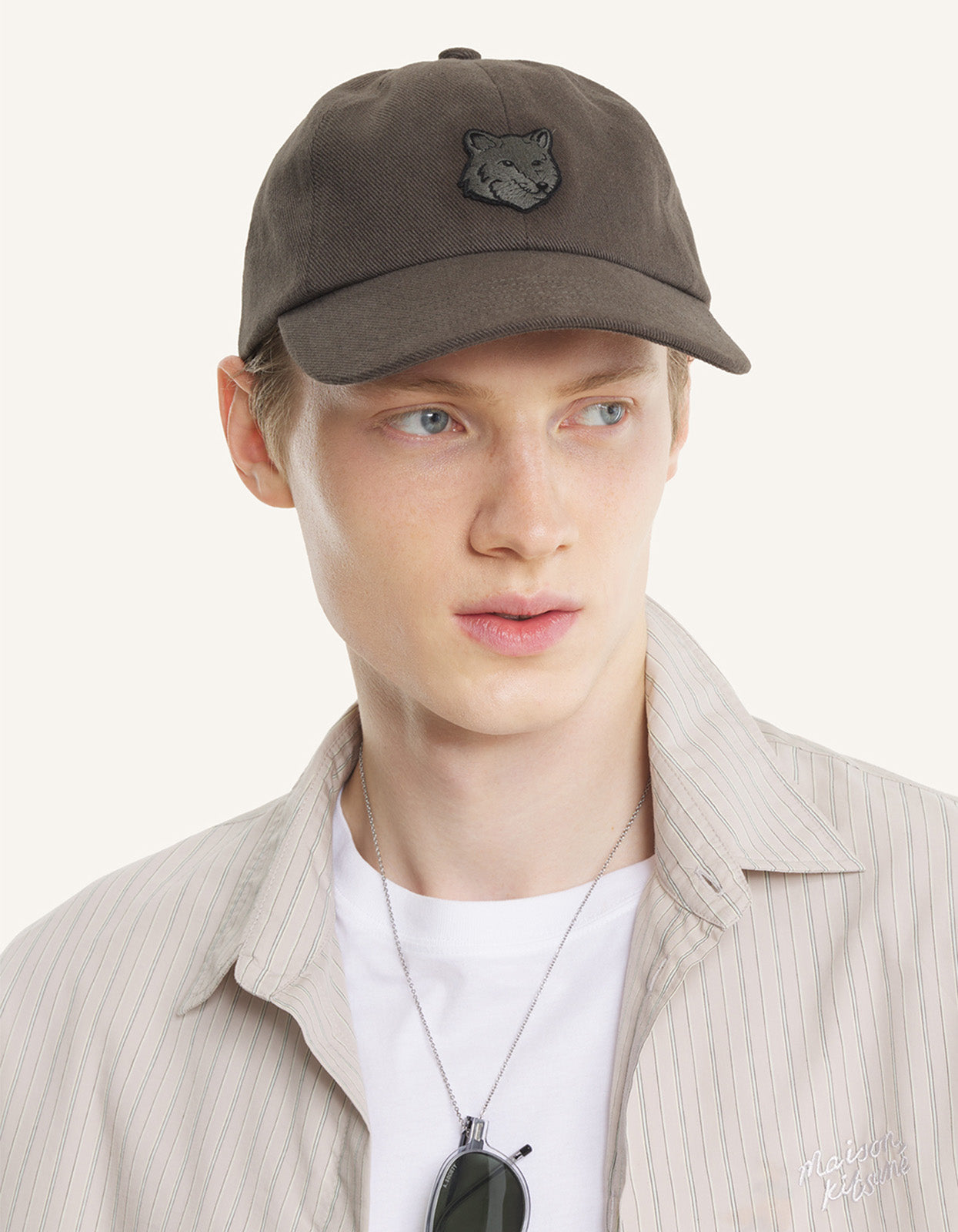 Fox Head Cap - Beluga