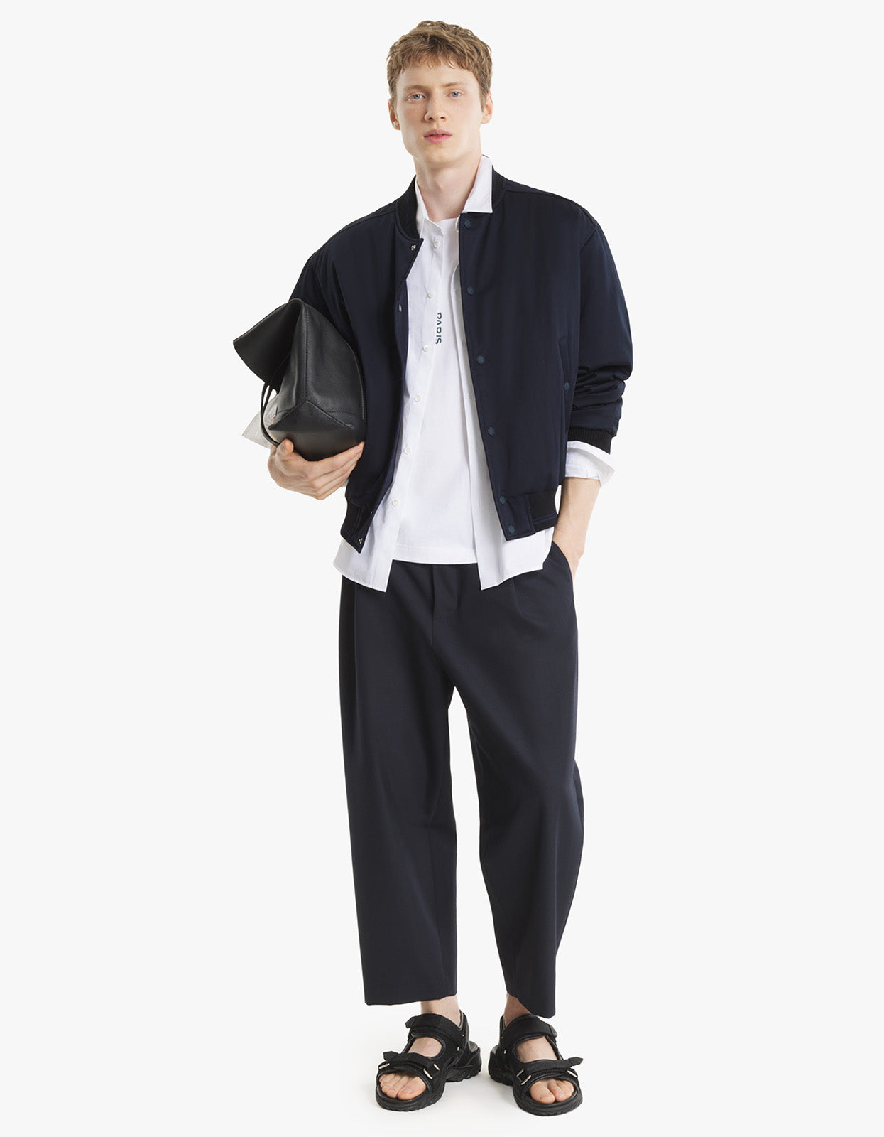 Light Teddy Jacket - Classic Navy