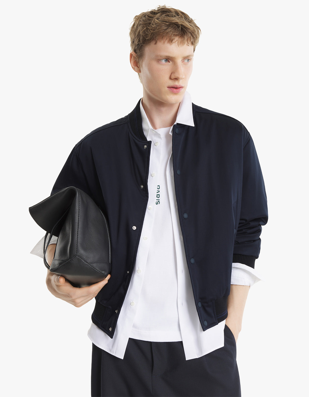 Light Teddy Jacket - Classic Navy