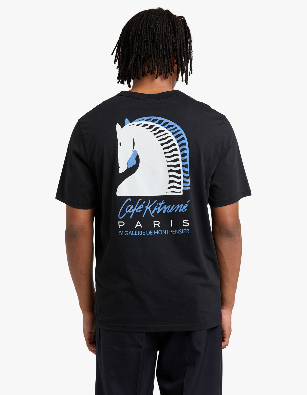 Year Of The Horse Relax Tee Shirt - Black