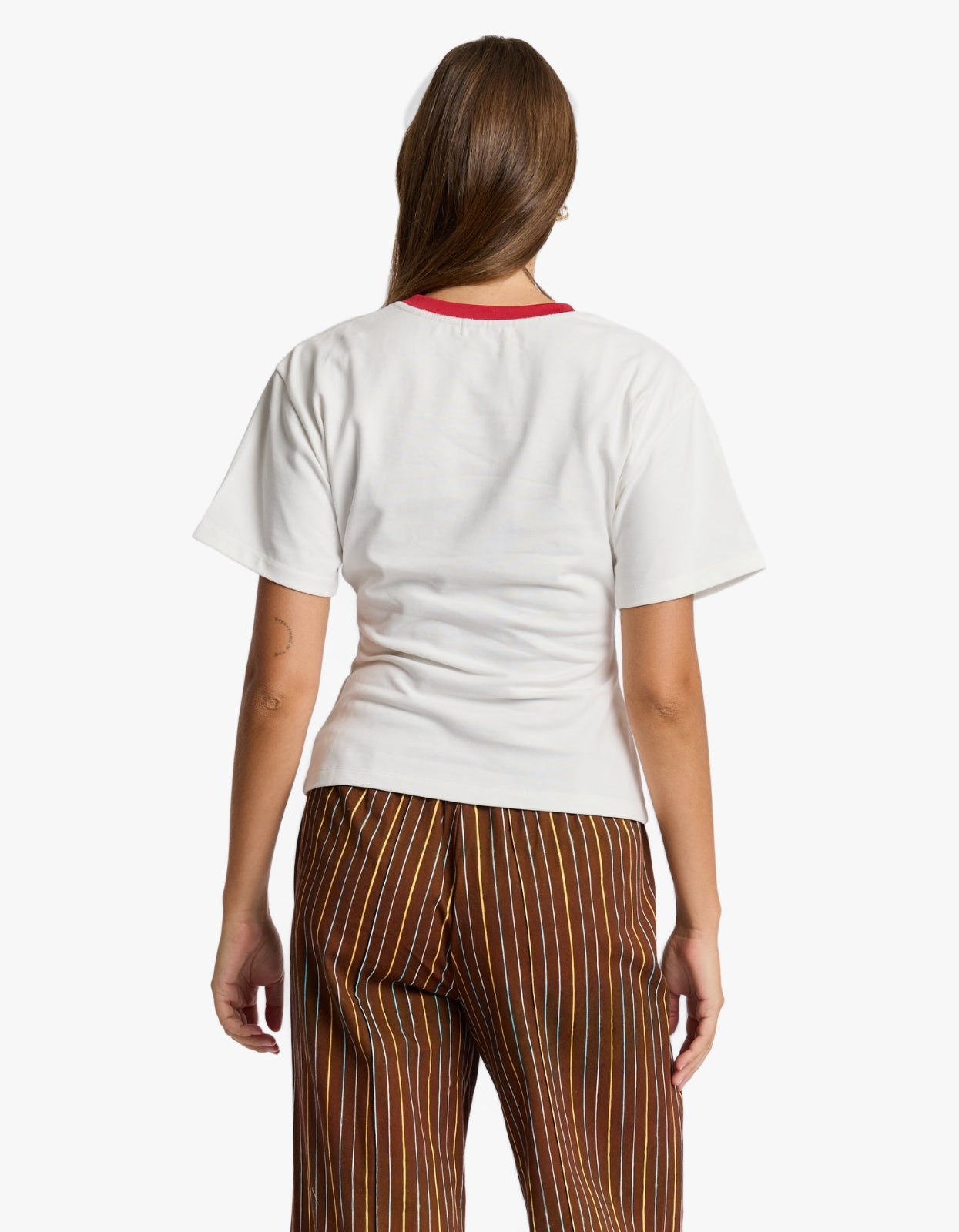 Locally Sourced Fitted Tee - Off White