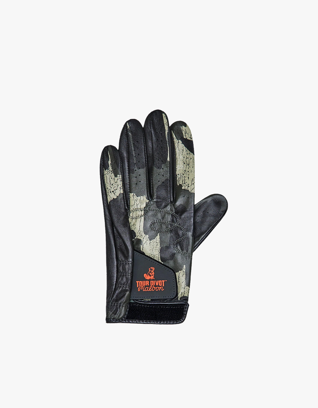 Tour Divot Camo Golf Glove - Bark Camo